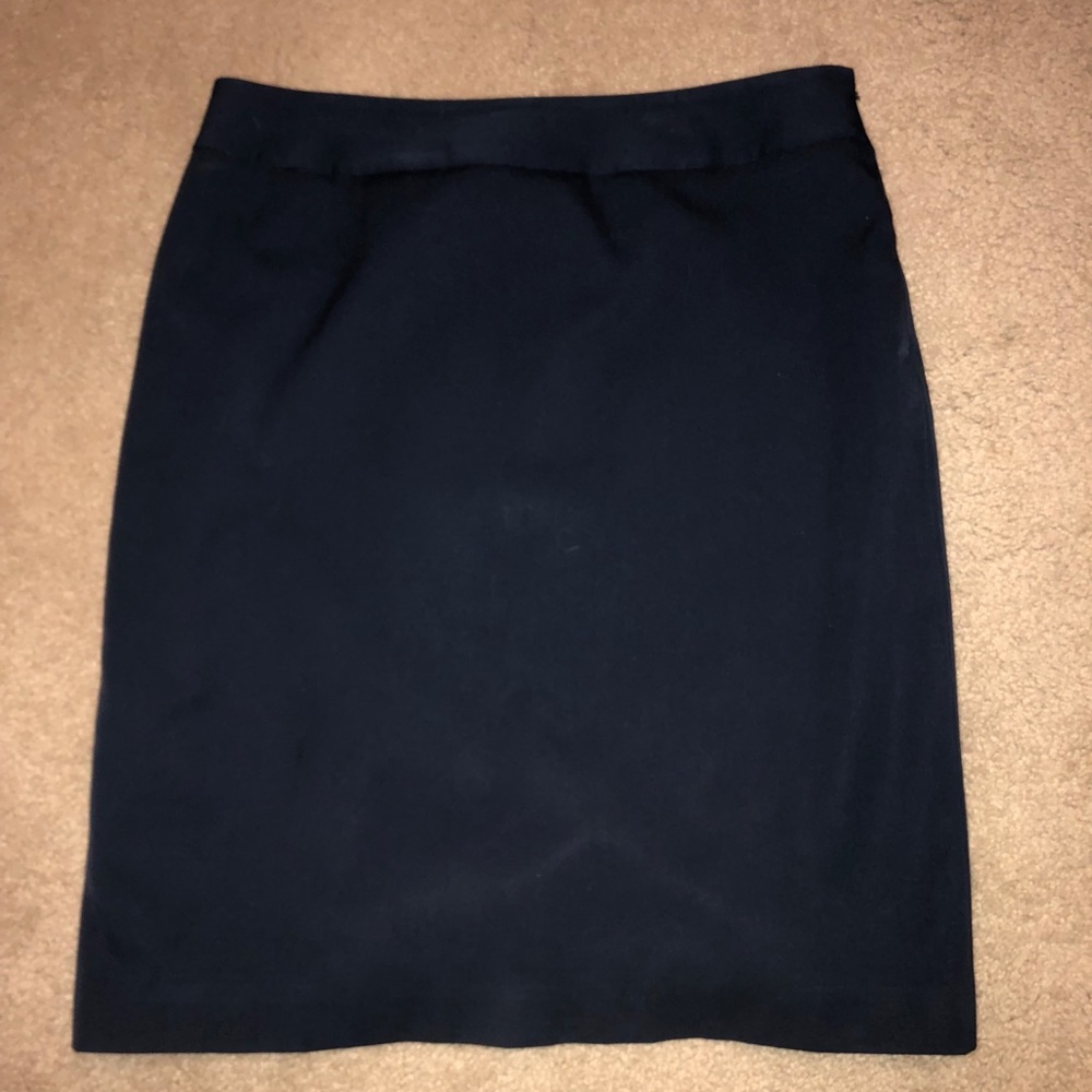 Anne Klein navy skirt
